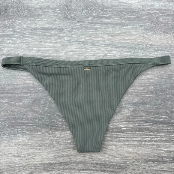 Rip Curl Surf Gypsy Banded Bikini Bottoms, olive - Picture 4 of 6